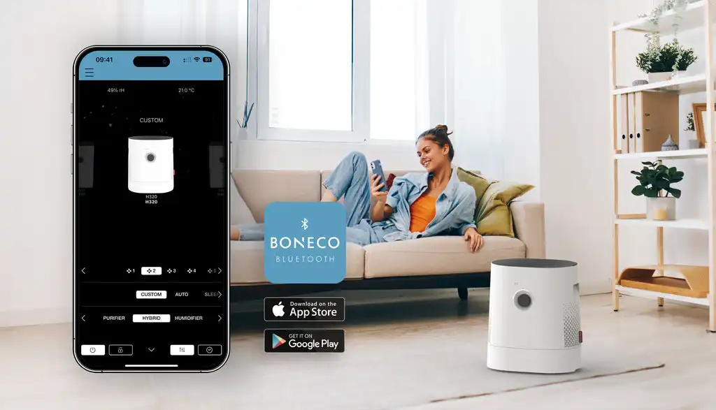 Boneco H320 hybrid app